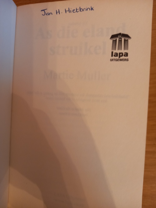As die Eland Struikel - Martie Muller (2010)
