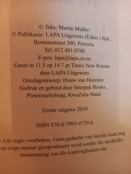 As die Eland Struikel - Martie Muller (2010)