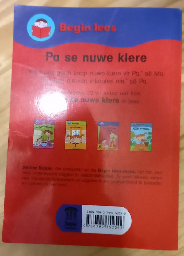 Begin Lees - PA se nuwe klere  (vlak 2 rooi) 4de druk 2014