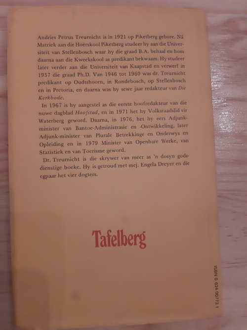 Credo van `n Afrikaner deur Dr AP Treurnicht (2de druk 1982)