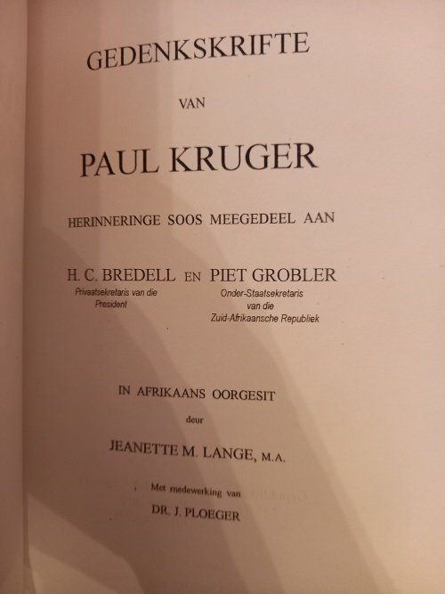Die Gedenkskrifte van Paul Kruger (2002)