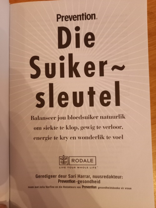 Die Suikersleutel deur Sara Harrar