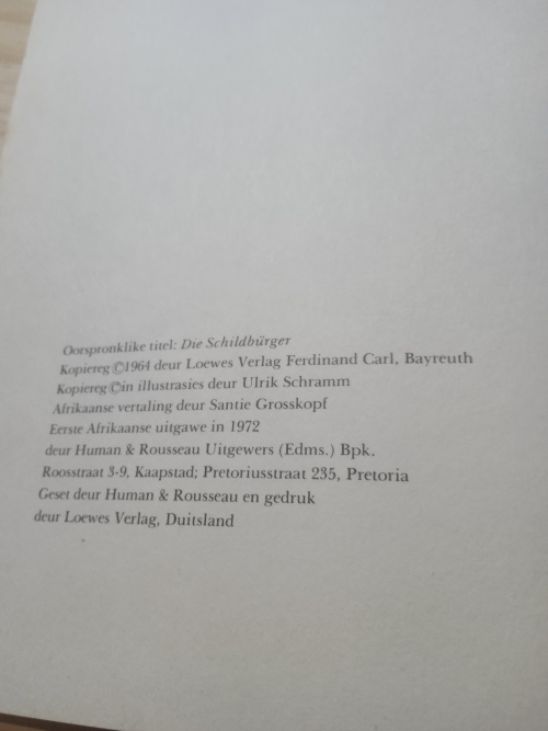 Die burgers van Schilda - Georg Paysen Peterson (1972)