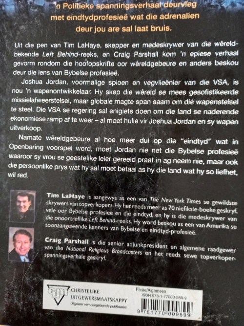 Die eindtyd is hier - Tim Lahaye en Craig Parshall 2012