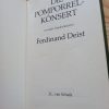 Die pomporrel Konsert en ander Sandveldstories deur Ferdinand Deist (1ste uitgawe 1988)