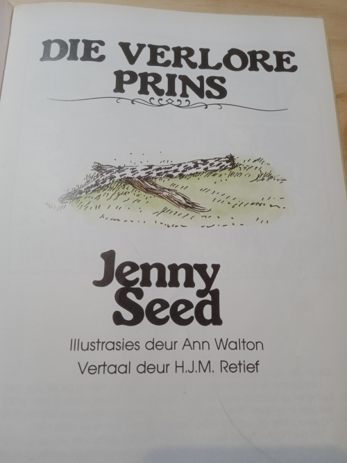 Die verlore prins - Jenny Seed (1985)