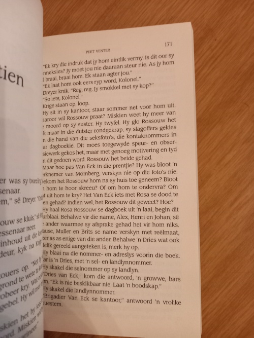 Dieper as die Bloed deur Peet Venter (2013 druk)