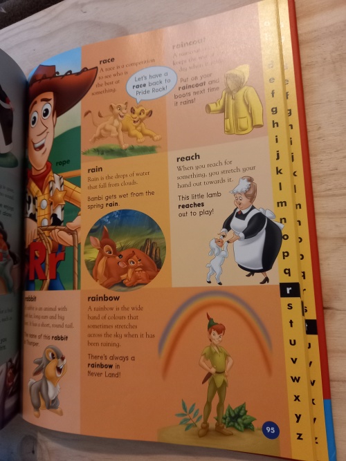 Disney Picture Dictionary (over 900 words & pictures) 2013