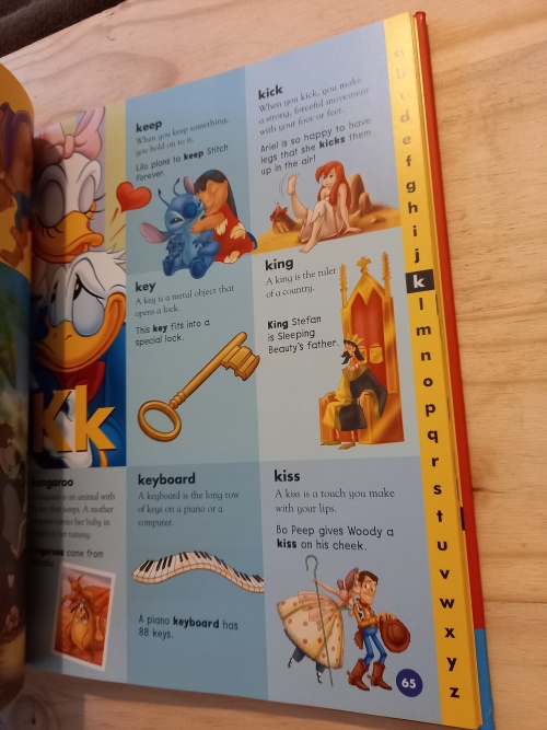 Disney Picture Dictionary (over 900 words & pictures) 2013