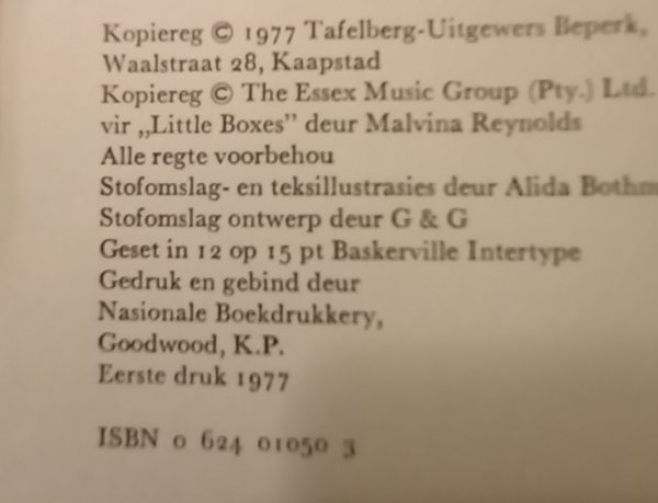 Frans se vyf dae in Desember - Hester Heese (1977)