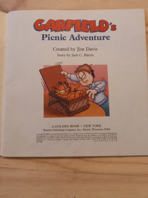 Garfield`s_Picnic_Adventure_(1988)_3 Garfield`s Picnic Adventure - Jim David (1988)