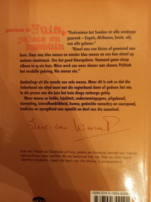 Geselsies uit Huis, Paleis en kombuis - Sue van Waart
