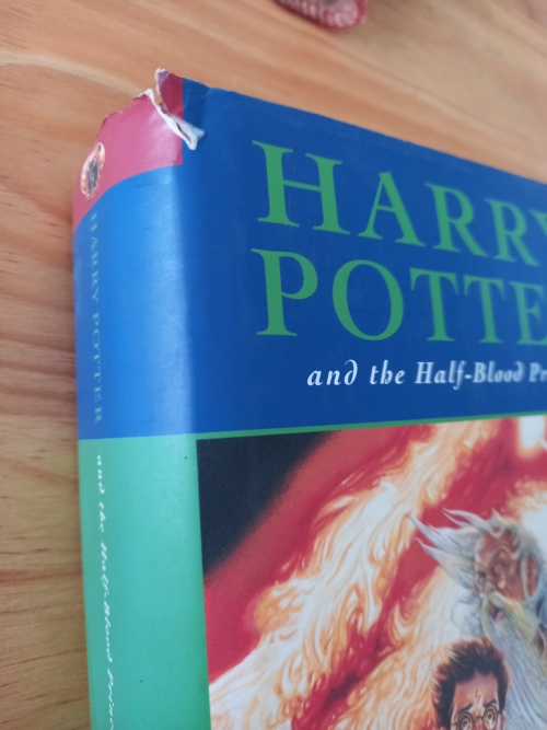 Harry Potter and the Half_2 Harry Potter and the Half-Blood Prince - J K Rowling 2005 (1st edition printing error/collectable)