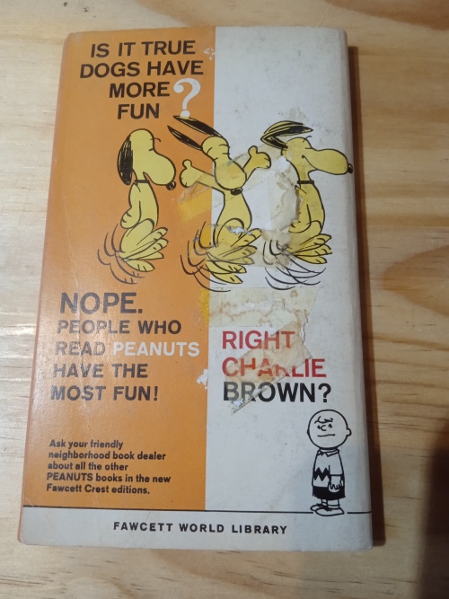 Here comes Snoopy cartoon - Charles M Schulz (1967)