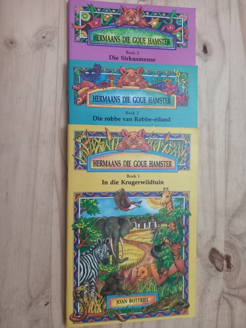 Hermaans die Goue Hamster Boek 1,2 & 3 - Joan Bottriel (1992l