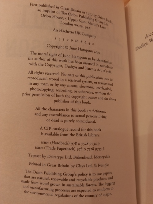 JAIL BAIT by June Hampson (2010)