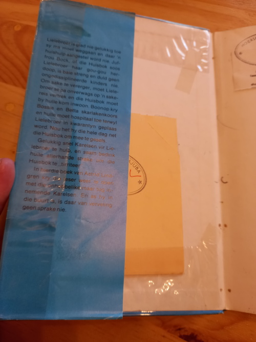 Karelsen vlieg weer deur Astrid Lindgren (1ste uitgawe 1978)