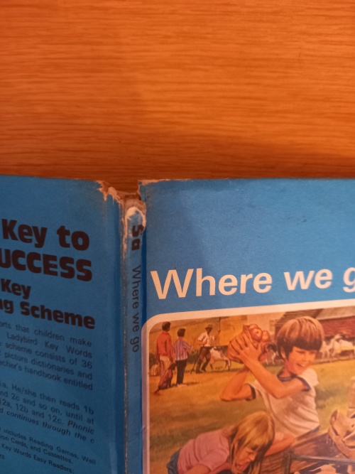 Key Words Reading Scheme Where we go Ladybird 5a (1955)
