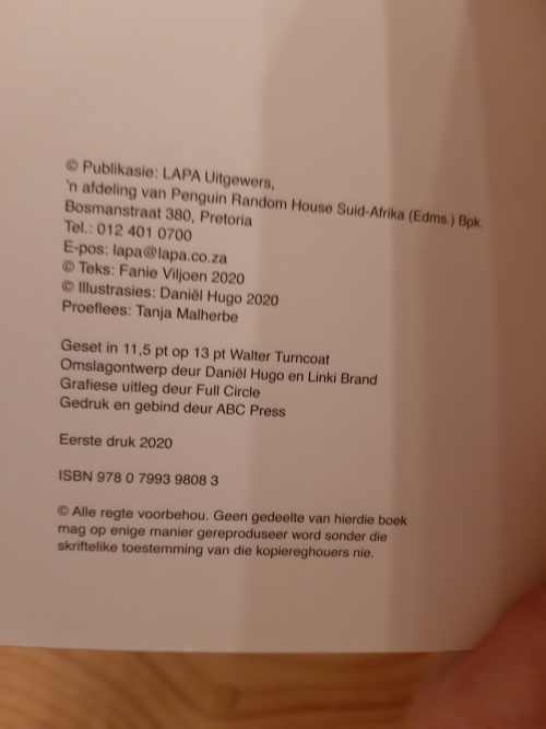 Laaste Lewe deur Fanie Viljoen (1ste druk 2020)