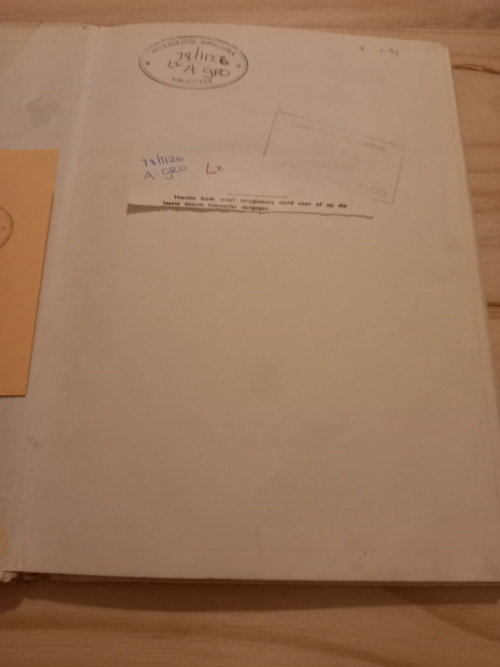 Lanterntjie Brand en Ander Afrikaanse Sprokies deur Pieter W Grobbelaar (1ste uitgawe 1972)