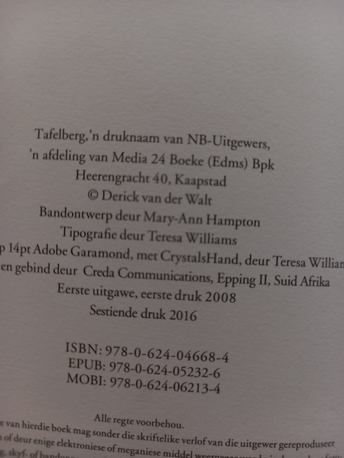 Lien se Langstaanskoene - Derrick van der Walt