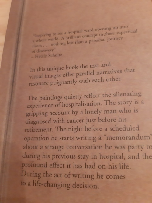 MEMORANDUM_4 MEMORANDUM: a story with paintings BY Marlene van Niekerk & Adriaan van Zyl (2006)
