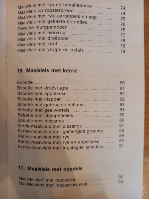 Maklike Maaltye met Maalvleis - Antoinette Bezuidenhout (1975)