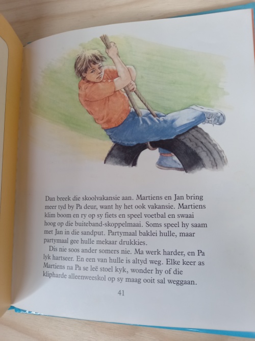 Martiens se alleenste Somer vertaal deur Elsabe Steenberg (1ste uitgawe 1988)