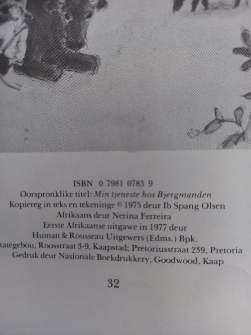 My Dienstyd by die Bergtrol - I B Spang Olsen (1975)