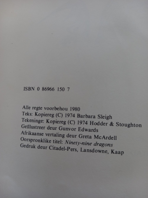 Nege-en-negentig Drake - Barbara Sleigh (1980)