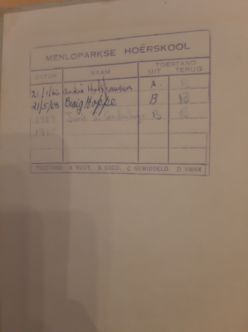 Ons Taalhelde deur P J Ninaber 1964 uitgawe