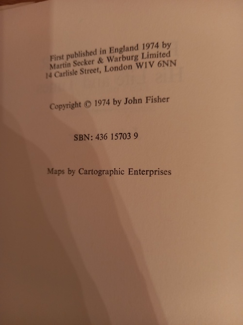 PAUL KRUGER his life and time - John Fisher (1974)
