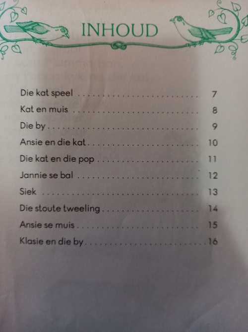 Pierewiet-reeks Sub A 2de aanvullende boek by boek 1 - DIE KAT (8ste druk 1994)