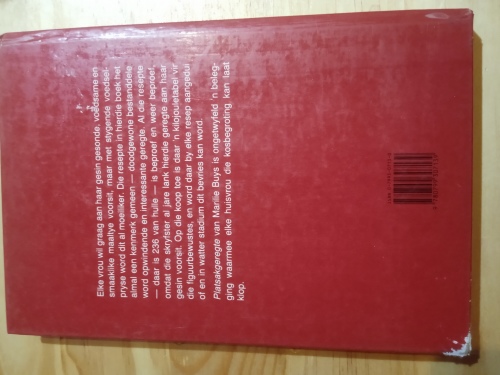 Platsak geregte - Marilie Buys (1990)