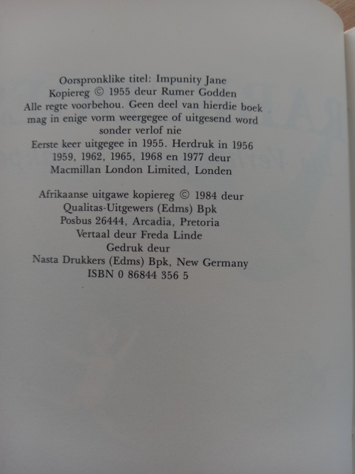 Rabbedoesie - Rumer Goddien (1977)