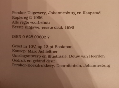 SAARTJIE Omnibus 5 - Bettie Naud (1996)