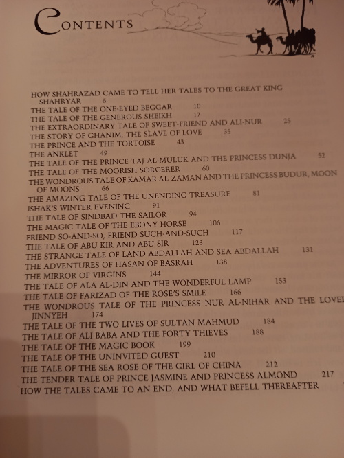 Stories from the Arabian Nights retold by Naomi Lewis (1987)