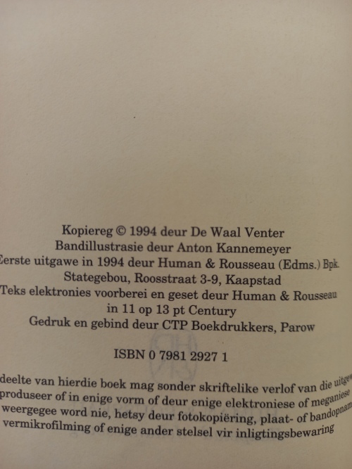 Swaartekrag_nommer_een_-_De_Waal_Venter_1994_4 Swaartekrag nommer een - De Waal Venter 1994