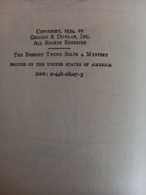 The Bobbsey Twins Nr 27_3 The Bobbsey Twins Nr 27: Solve a Mystery by Laura Lee Hope (1934)