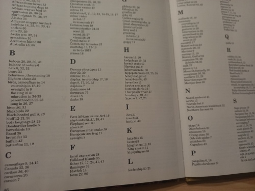 The Wayland library of science and technology: Animal behaviour 1990