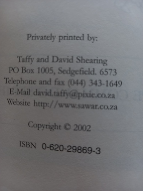 The Brave Boer Boy and other stories - Taffy & David Shearing (2002)
