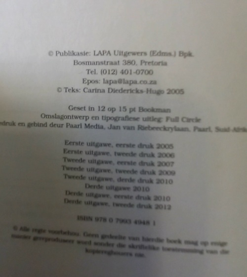 Thomas @ nagmerrie net - Carina Diedericks-Hugo 2012