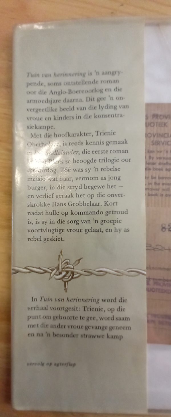 Tuin van Herinnering (HS van Blerk) 1982
