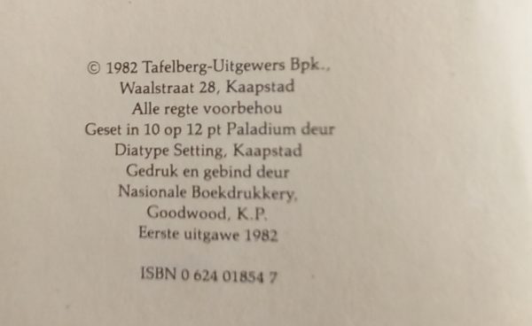 Tuin van Herinnering (HS van Blerk) 1982
