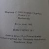 Vissers moenie in die water mors nie deur Frieda de Villiers (1ste uitgawe 1991)