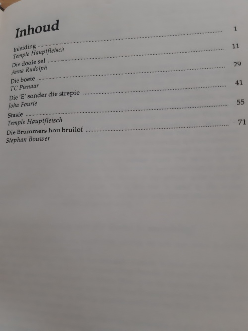 Voetlig 1 Versamelde eenbedrywe saamgestel deur PJ du Toit en Temple Hauptfleisch (1983)