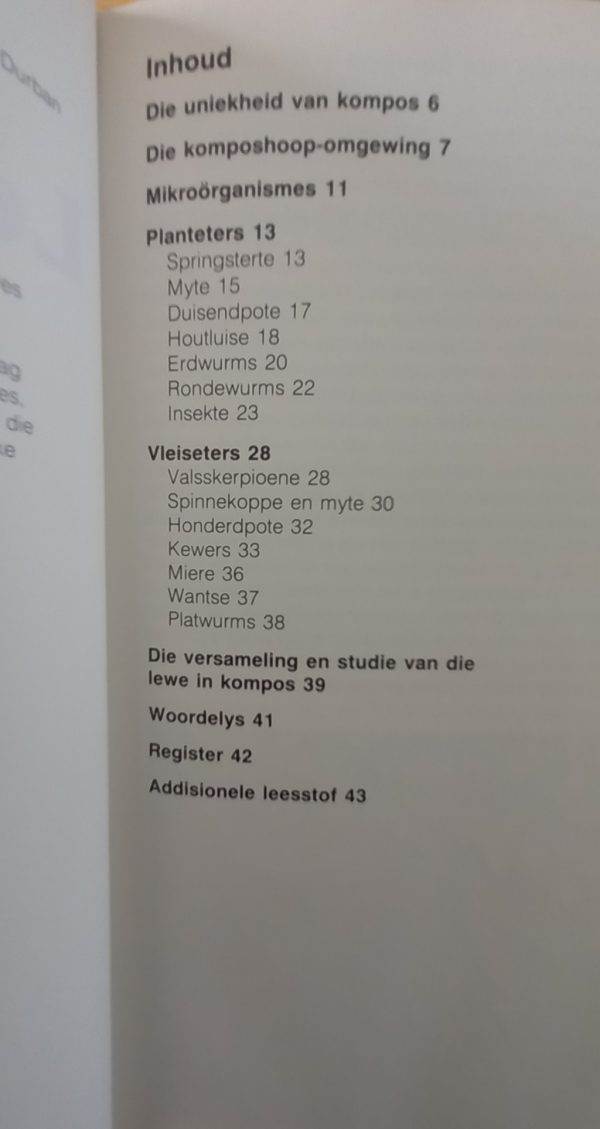 Lewe in kompos - J G H Londt. Die Insig-reeks (1988)