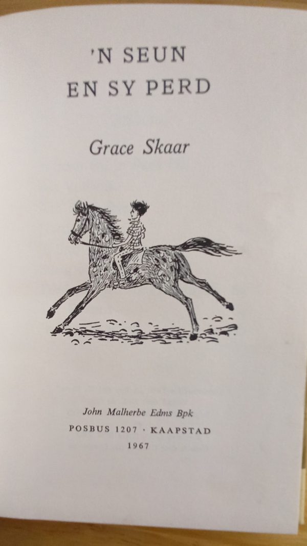 'n_Seun_en_sy_Perd_-_Grace_Skaar_(1967)_4 'n Seun en sy Perd - Grace Skaar (1967)