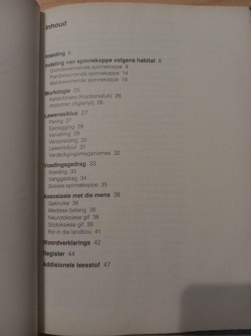 Die insig-reeks: spinnekoppe - A & N Dippenaar 1987