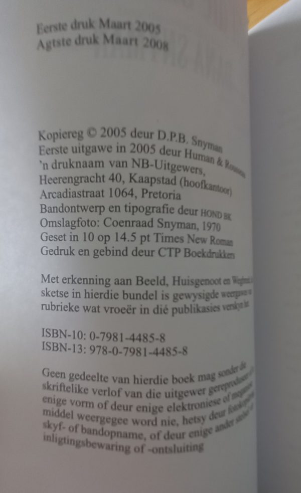 20240723_095839 Uit die binneland - Dana Snyman (2008)